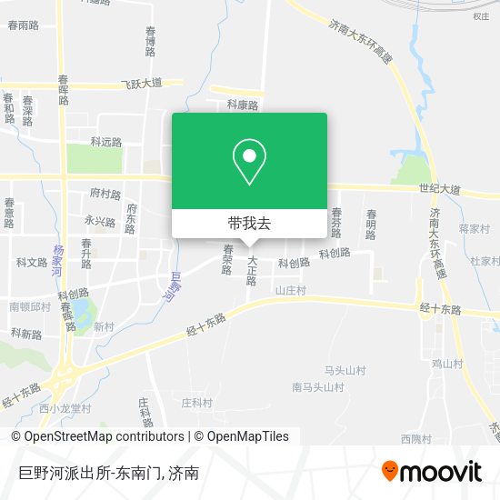 巨野河派出所-东南门地图
