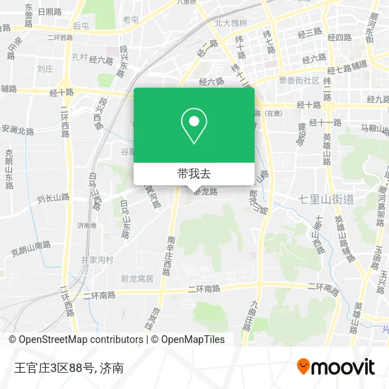 王官庄3区88号地图