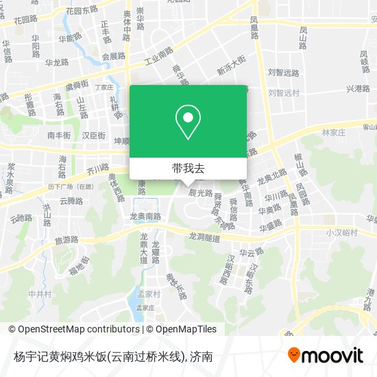 杨宇记黄焖鸡米饭(云南过桥米线)地图