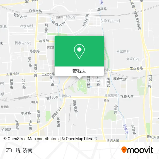 环山路地图