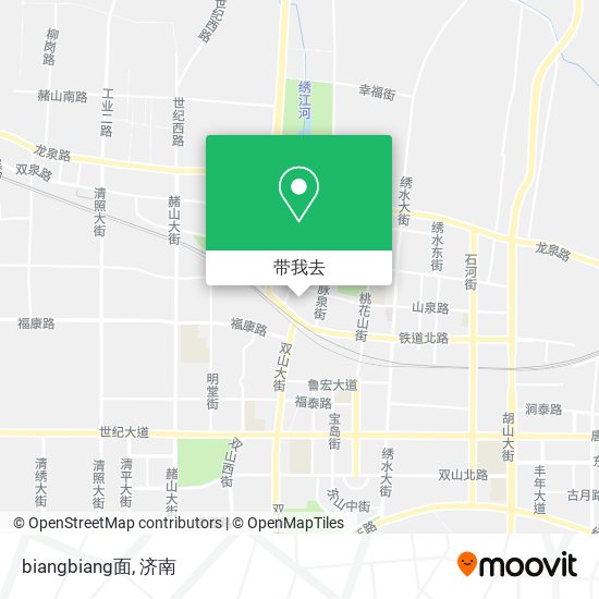 biangbiang面地图