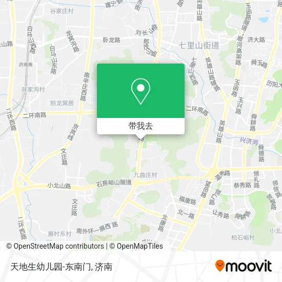 天地生幼儿园-东南门地图