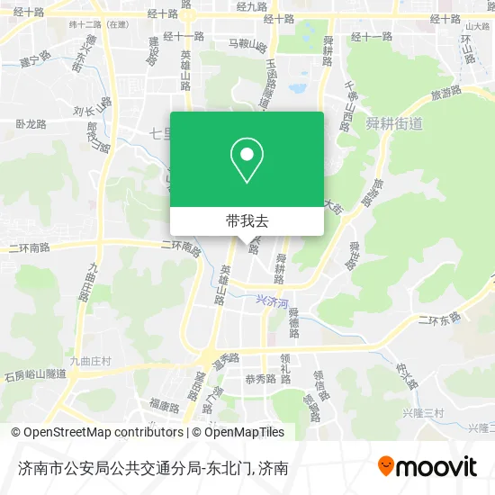 济南市公安局公共交通分局-东北门地图