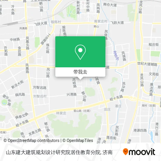 山东建大建筑规划设计研究院居住教育分院地图