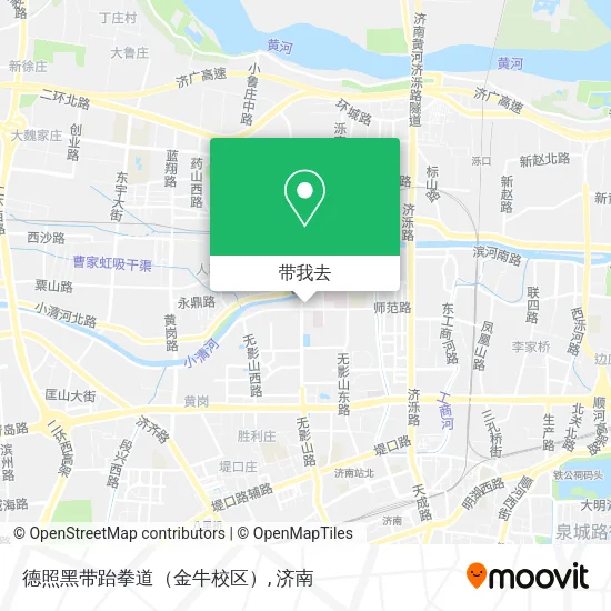 德照黑带跆拳道（金牛校区）地图
