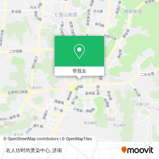 名人坊时尚烫染中心地图