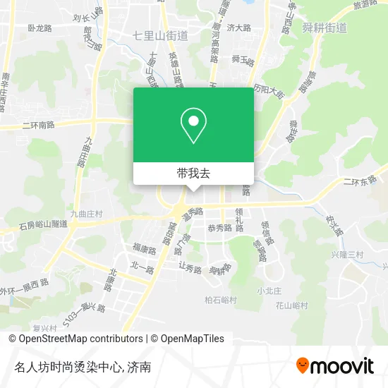 名人坊时尚烫染中心地图