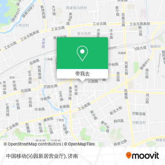 中国移动(沁园新居营业厅)地图