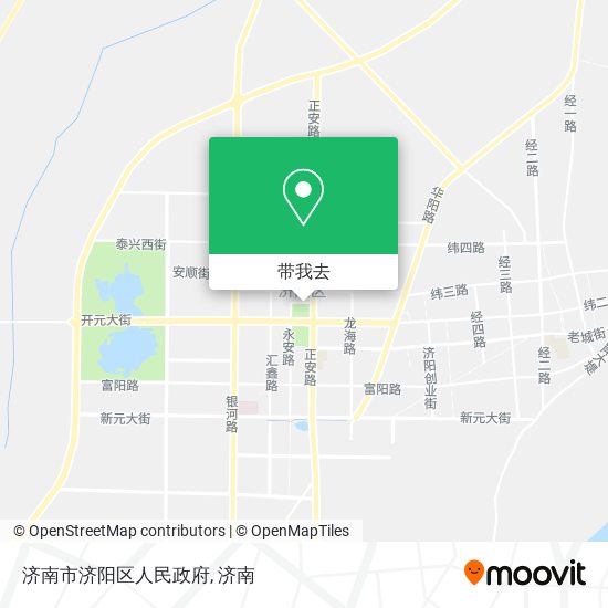济南市济阳区人民政府地图
