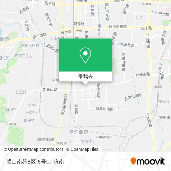 腊山南苑B区-5号口地图
