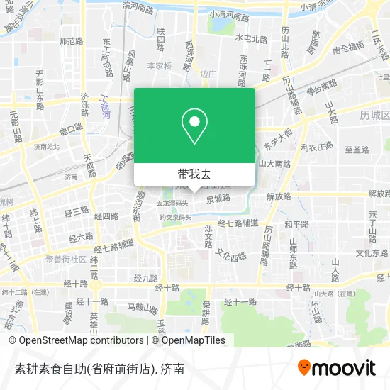素耕素食自助(省府前街店)地图