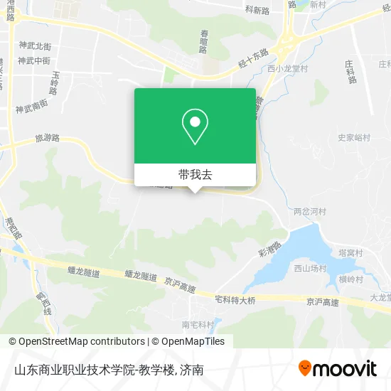 山东商业职业技术学院-教学楼地图