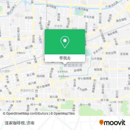 漫家咖啡馆地图
