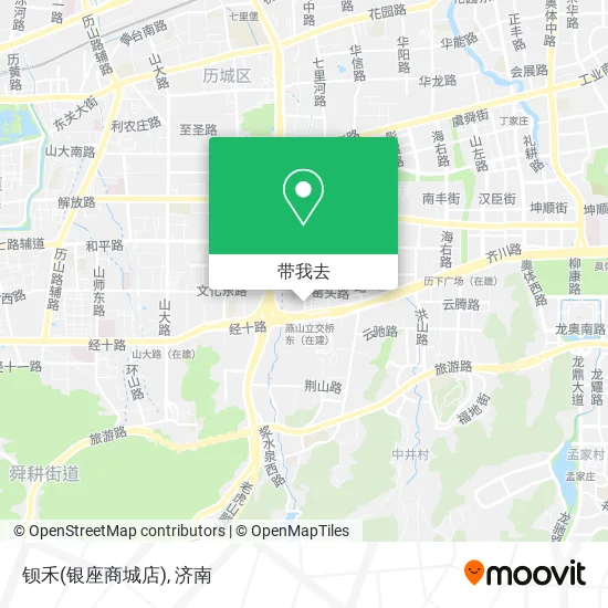 钡禾(银座商城店)地图