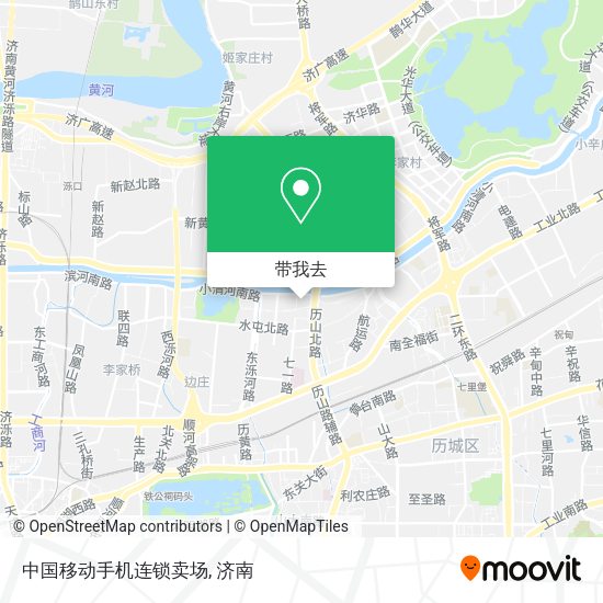中国移动手机连锁卖场地图