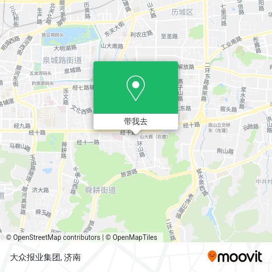 大众报业集团地图