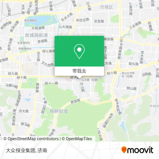 大众报业集团地图