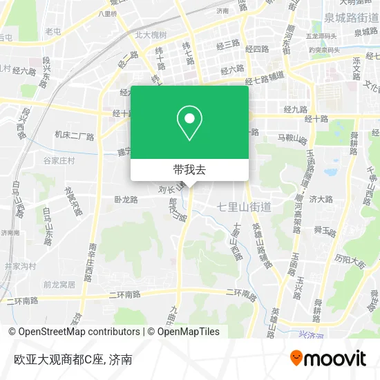 欧亚大观商都C座地图
