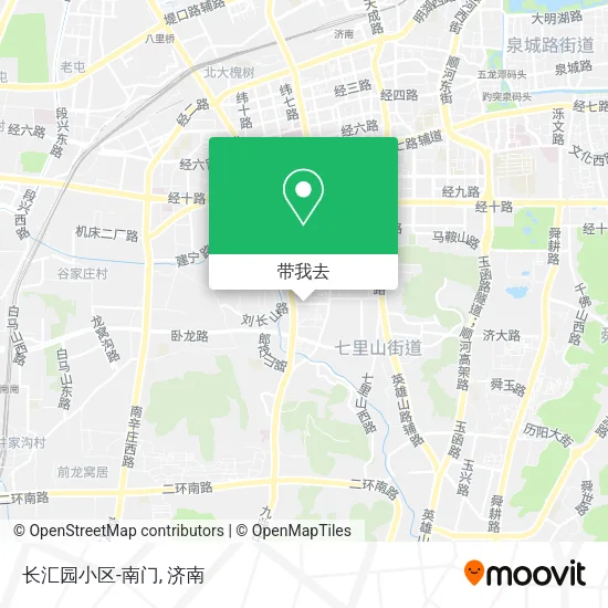 长汇园小区-南门地图