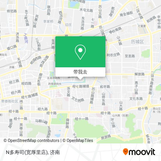 N多寿司(宽厚里店)地图