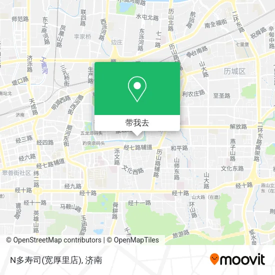 N多寿司(宽厚里店)地图