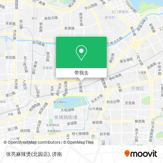 张亮麻辣烫(北园店)地图