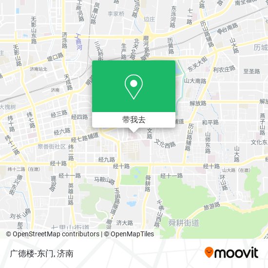广德楼-东门地图