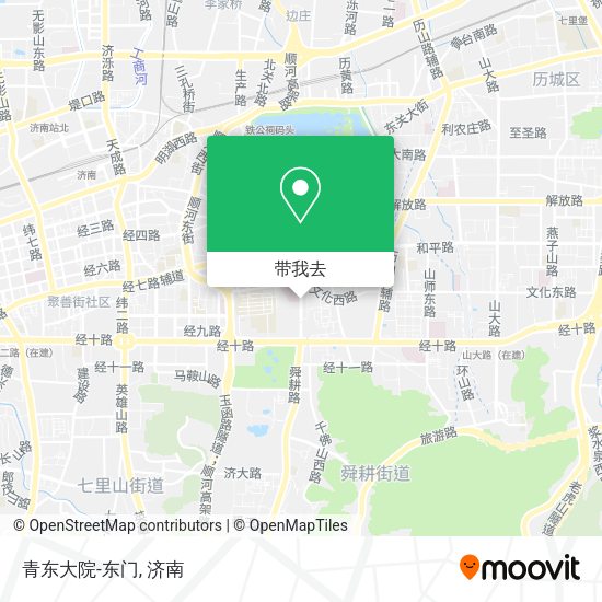 青东大院-东门地图