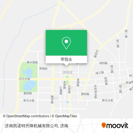 济南凯诺特升降机械有限公司地图