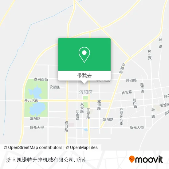 济南凯诺特升降机械有限公司地图