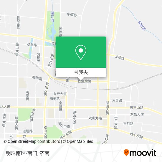 明珠南区-南门地图