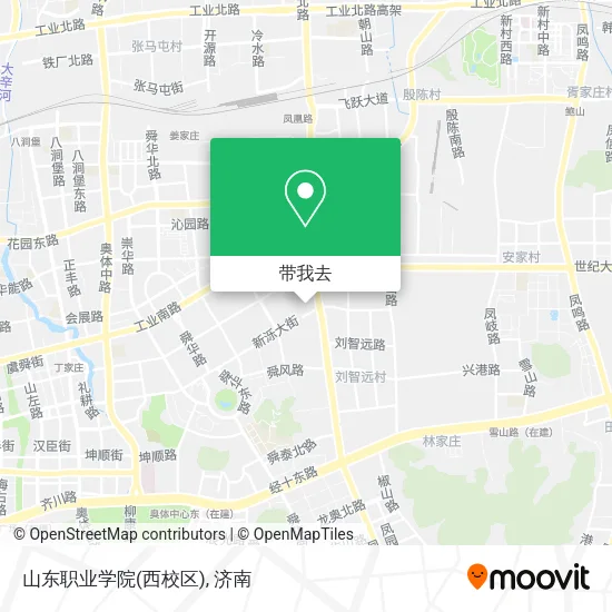 山东职业学院(西校区)地图