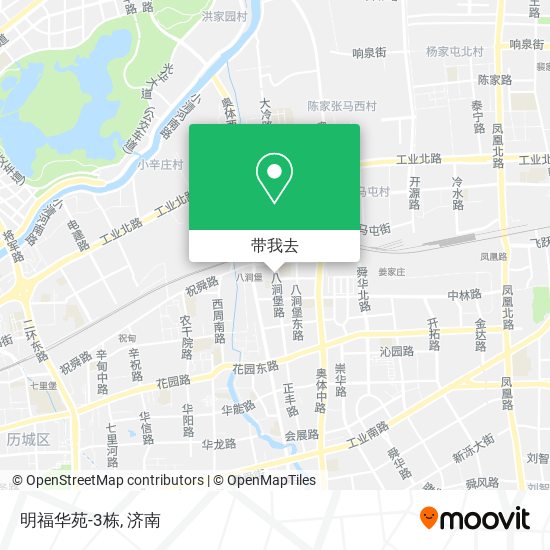 明福华苑-3栋地图