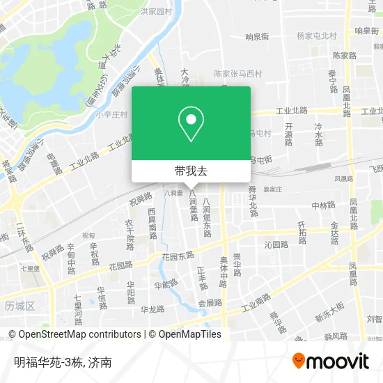 明福华苑-3栋地图