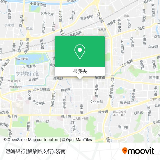 渤海银行(解放路支行)地图