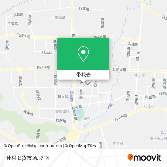 孙村旧货市场地图