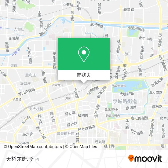 天桥东街地图