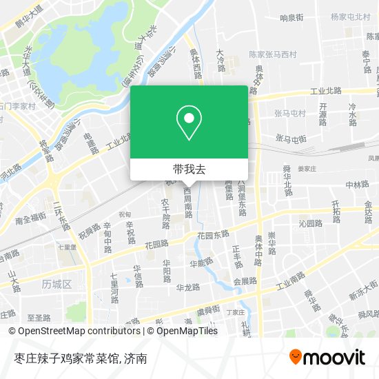 枣庄辣子鸡家常菜馆地图