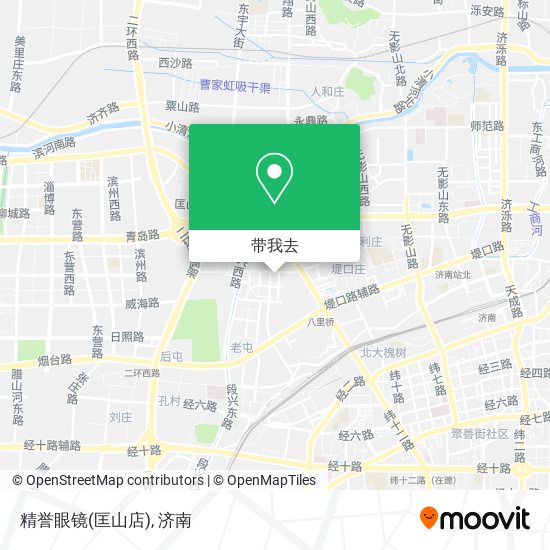 精誉眼镜(匡山店)地图