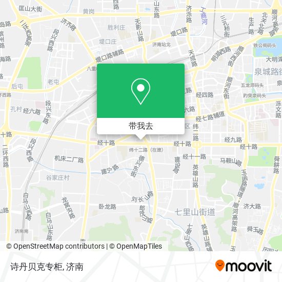 诗丹贝克专柜地图