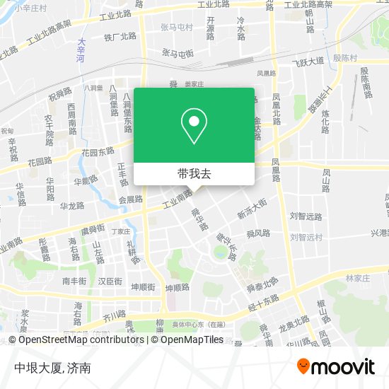 中垠大厦地图