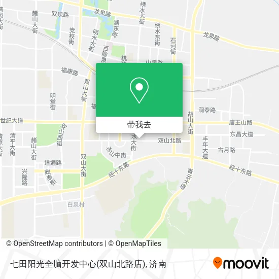 七田阳光全脑开发中心(双山北路店)地图