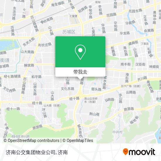 济南公交集团物业公司地图