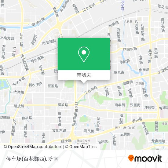 停车场(百花郡西)地图