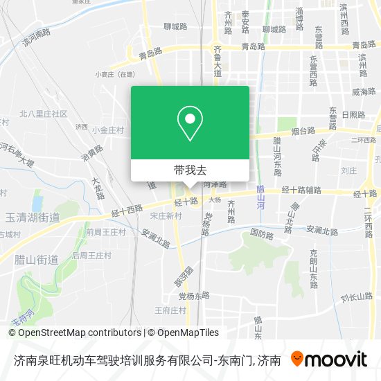 济南泉旺机动车驾驶培训服务有限公司-东南门地图