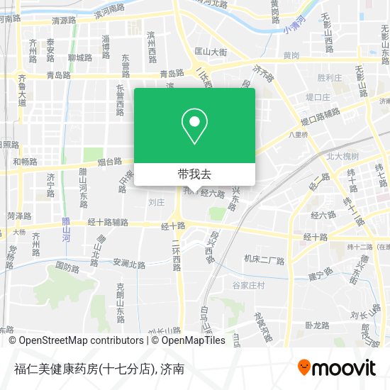 福仁美健康药房(十七分店)地图