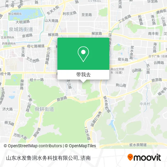 山东水发鲁润水务科技有限公司地图