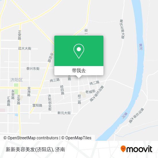 新新美容美发(济阳店)地图