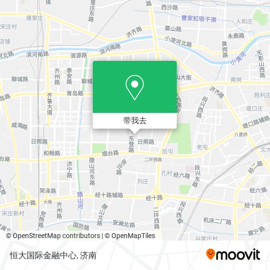 恒大国际金融中心地图