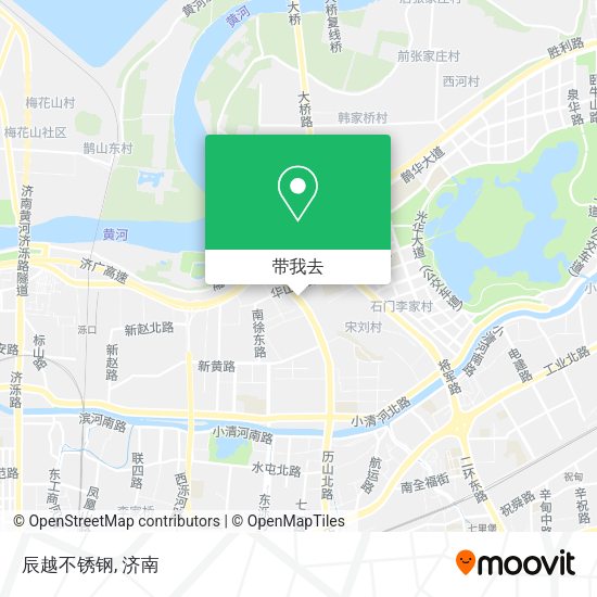 辰越不锈钢地图